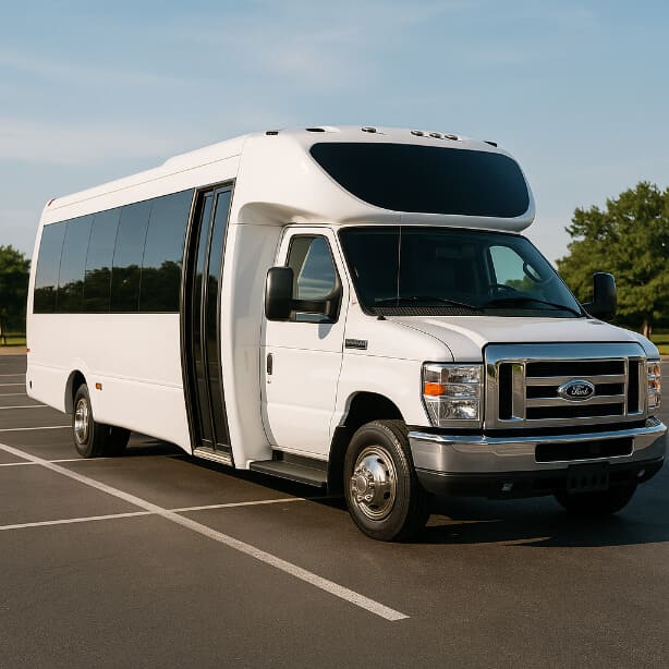 Elk Grove Shuttle Bus Rentals 20 Passenger Shuttle Bus