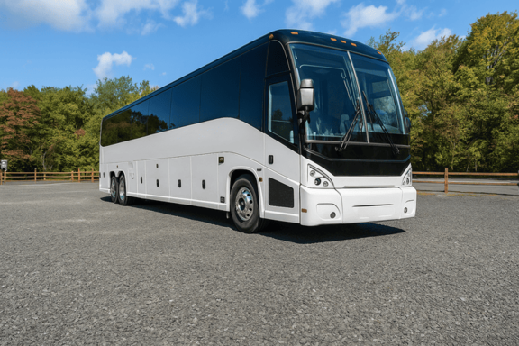 Elk Grove Shuttle Bus Rentals 56 Passenger Shuttle Bus