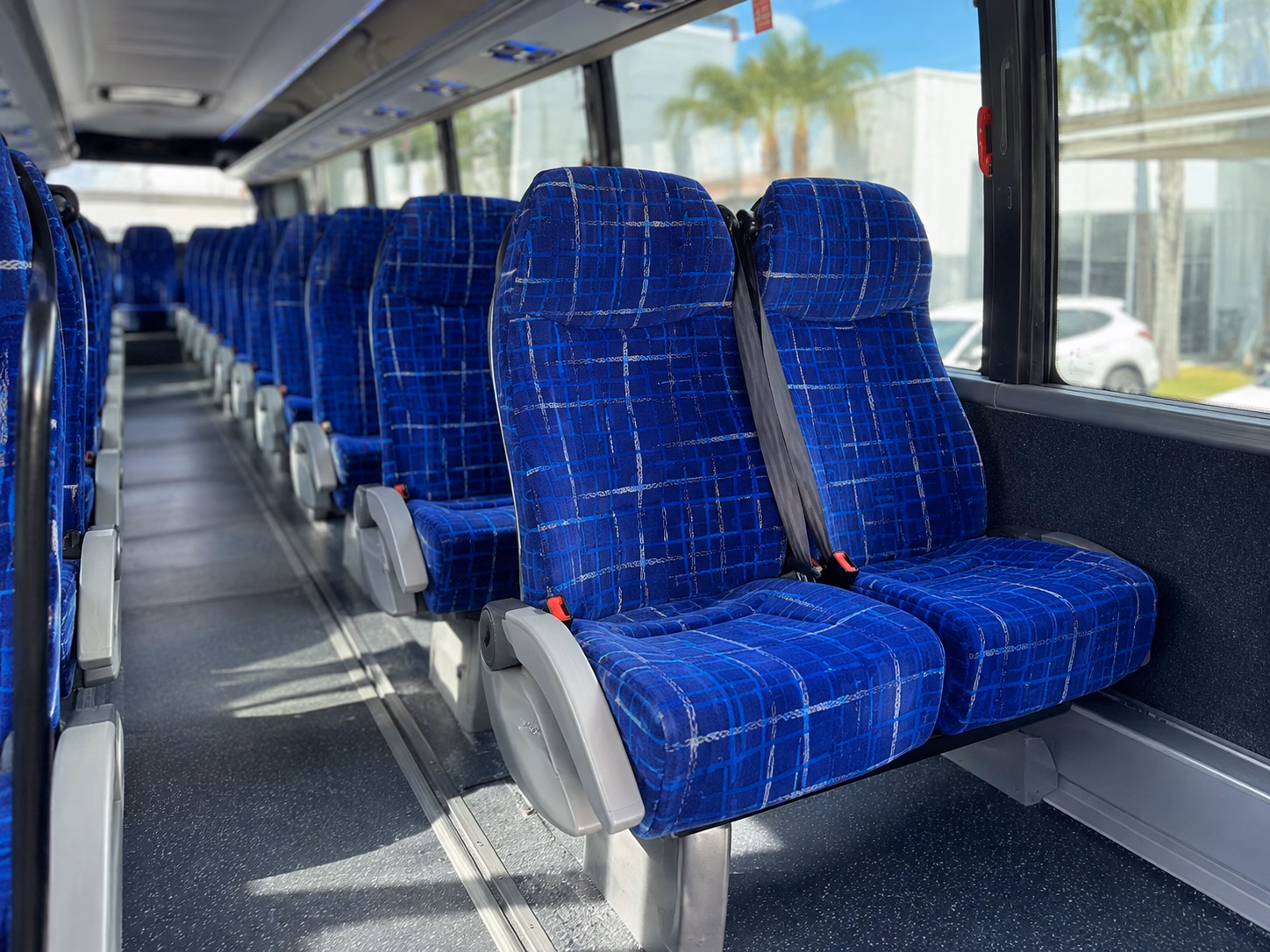 elk grove charter bus interior