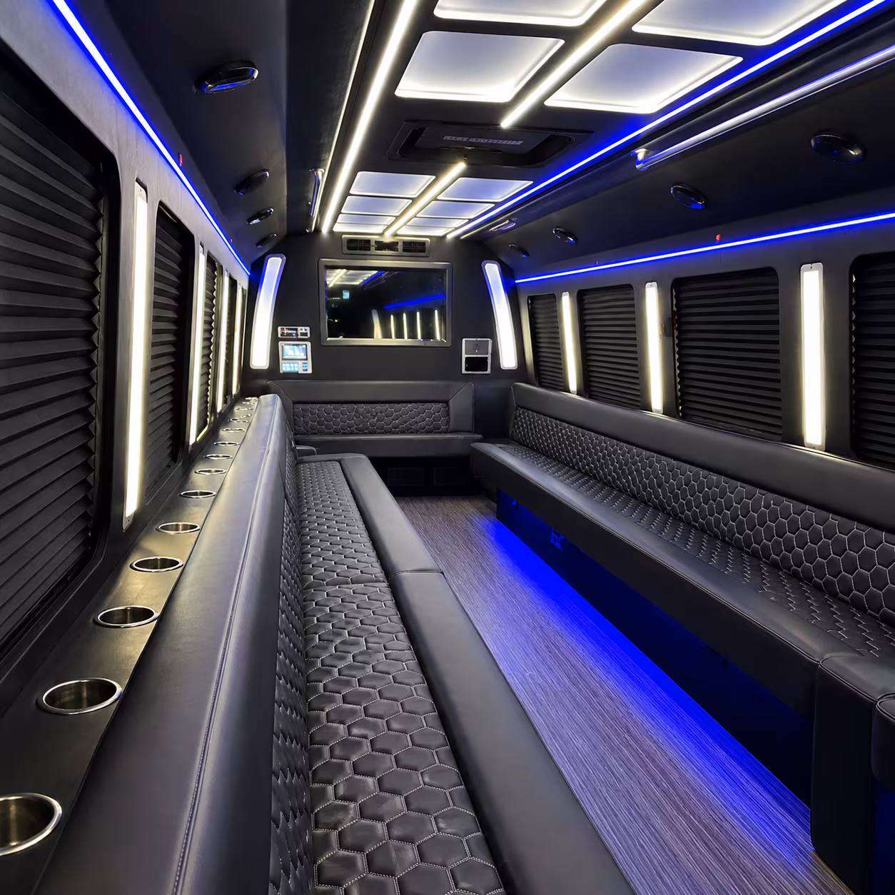 hit every photo stop in your elk grove party bus before the dance